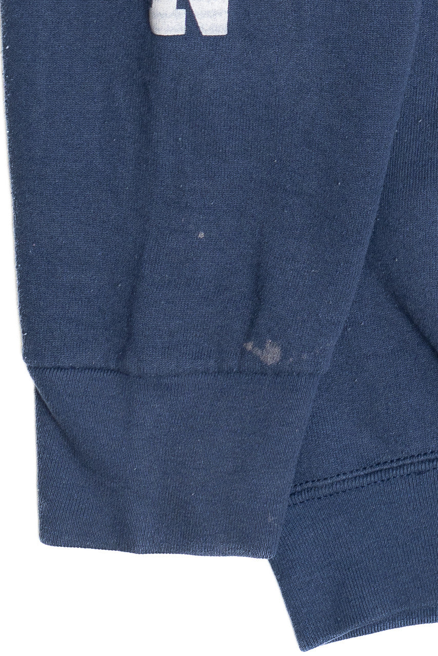 Vintage "United States Navy" Eagle Front/Back Print Sweatshirt (1990s)