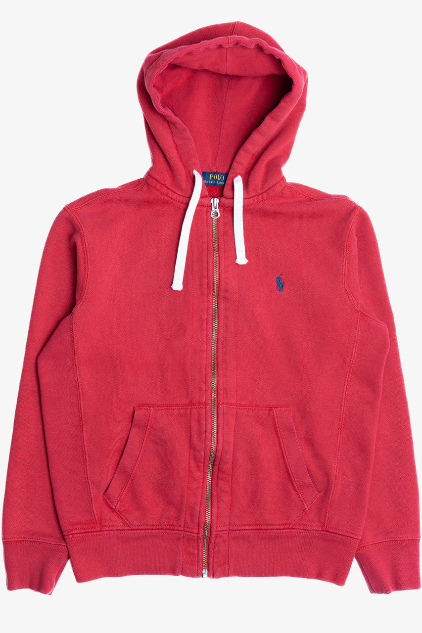 Vintage Polo By Ralph Lauren Zip-Up Hoodie Sweatshirt