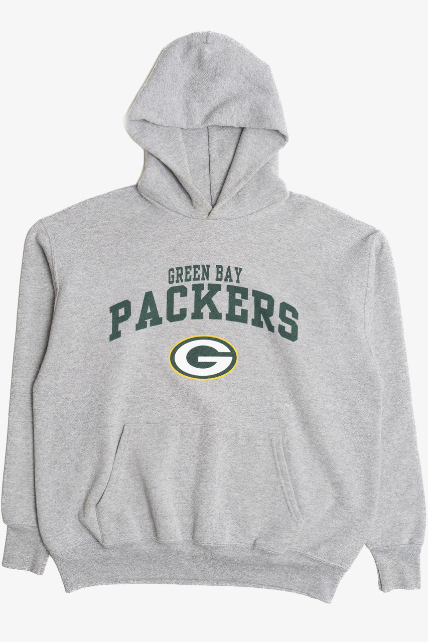 Vintage Green Bay Packers NFL Hoodie Sweatshirt (1990s)