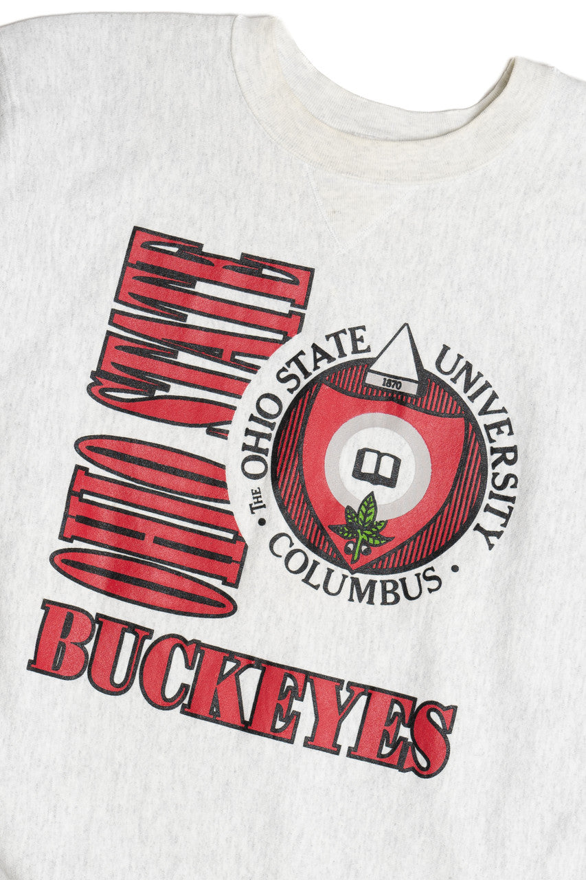 Vintage Ohio State Buckeyes Bike Sweatshirt (1990s)