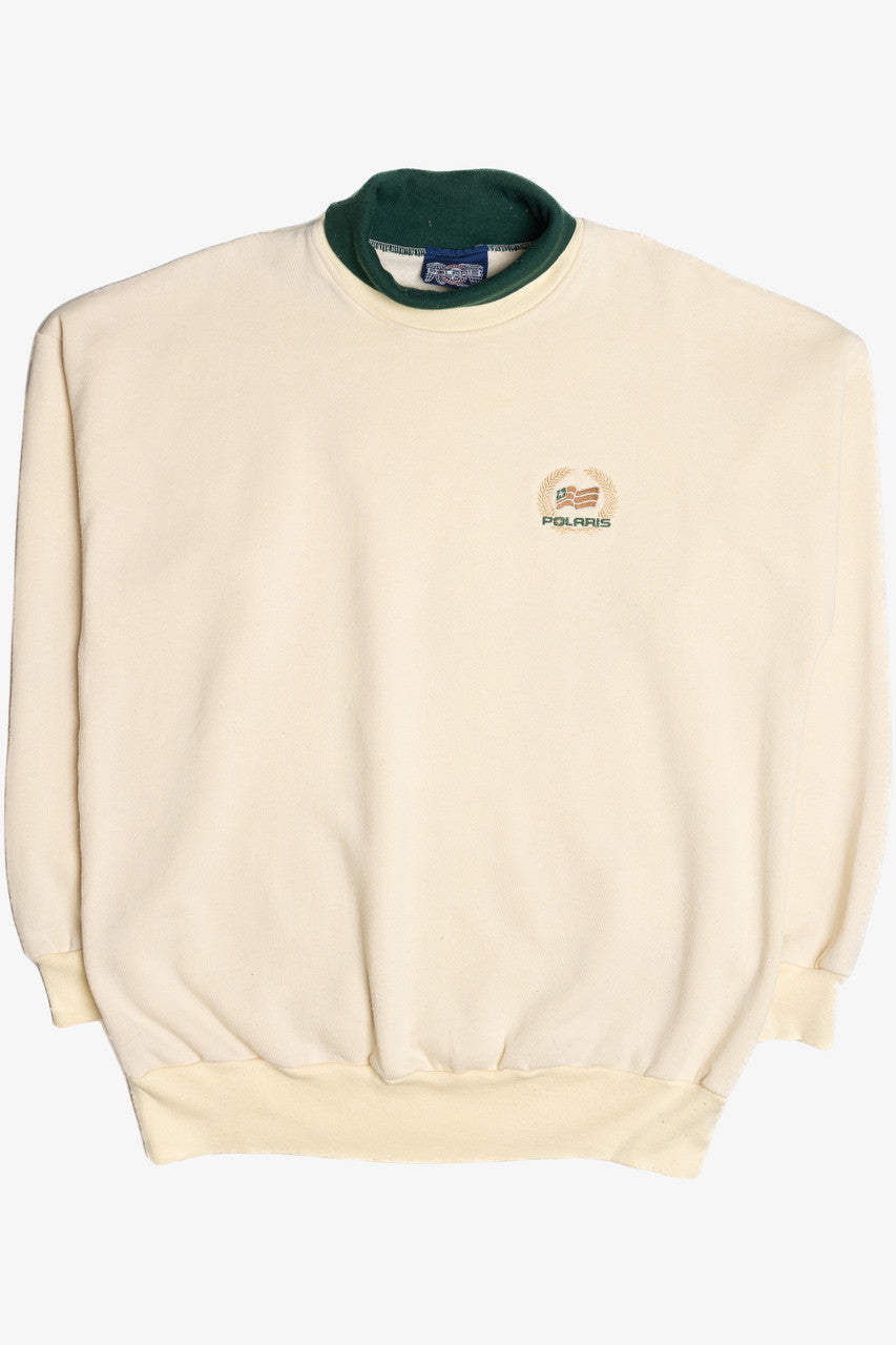 Vintage Polaris Embroidered Logo Turtleneck Sweatshirt (1990s)