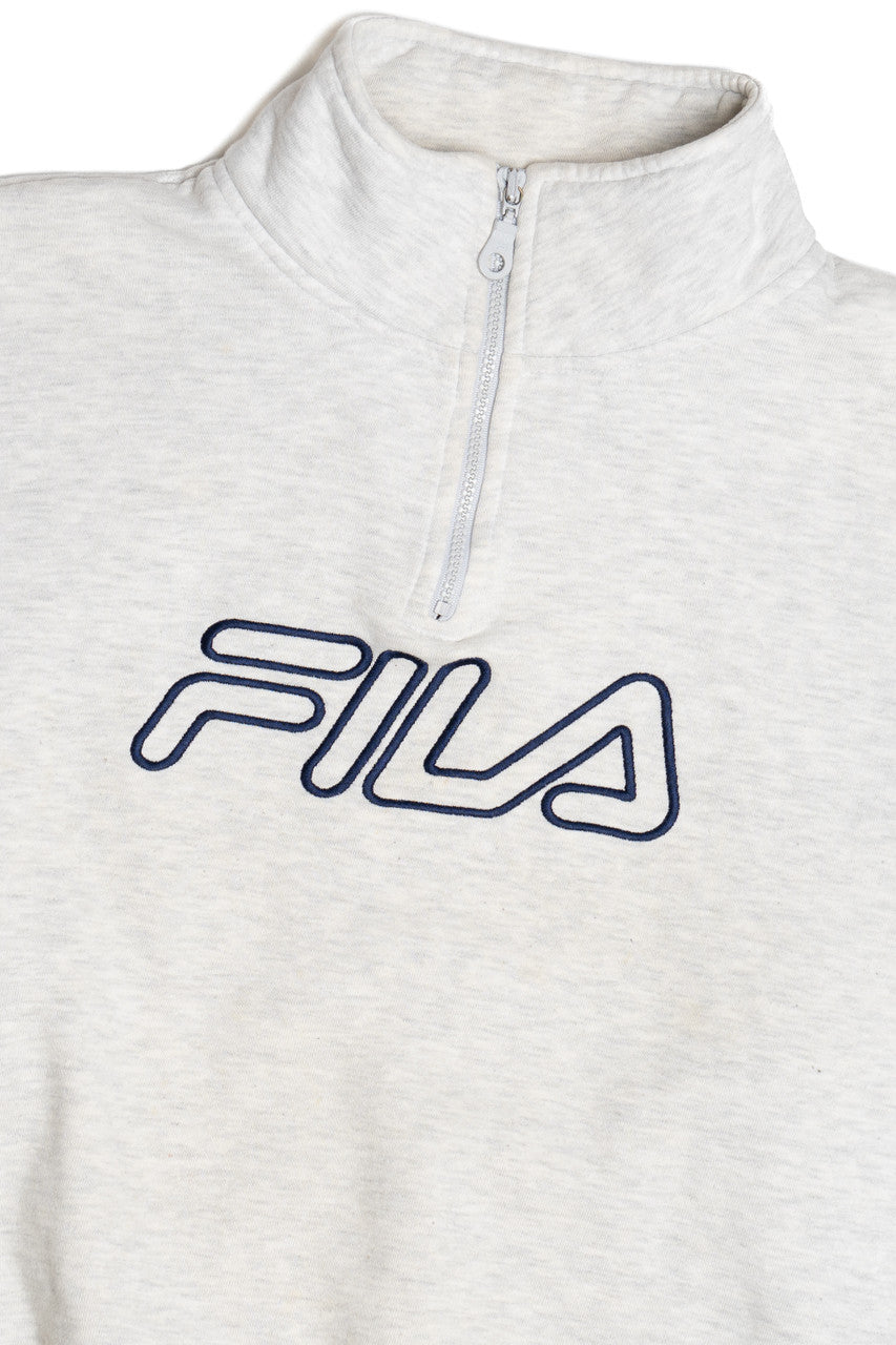 Vintage FILA Quarter Zip Sweatshirt
