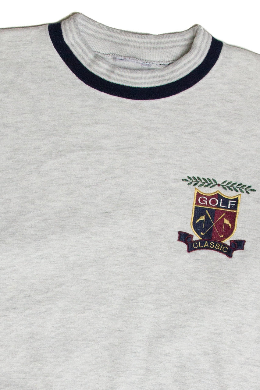 Vintage Golf Classic Embroidered Sweatshirt
