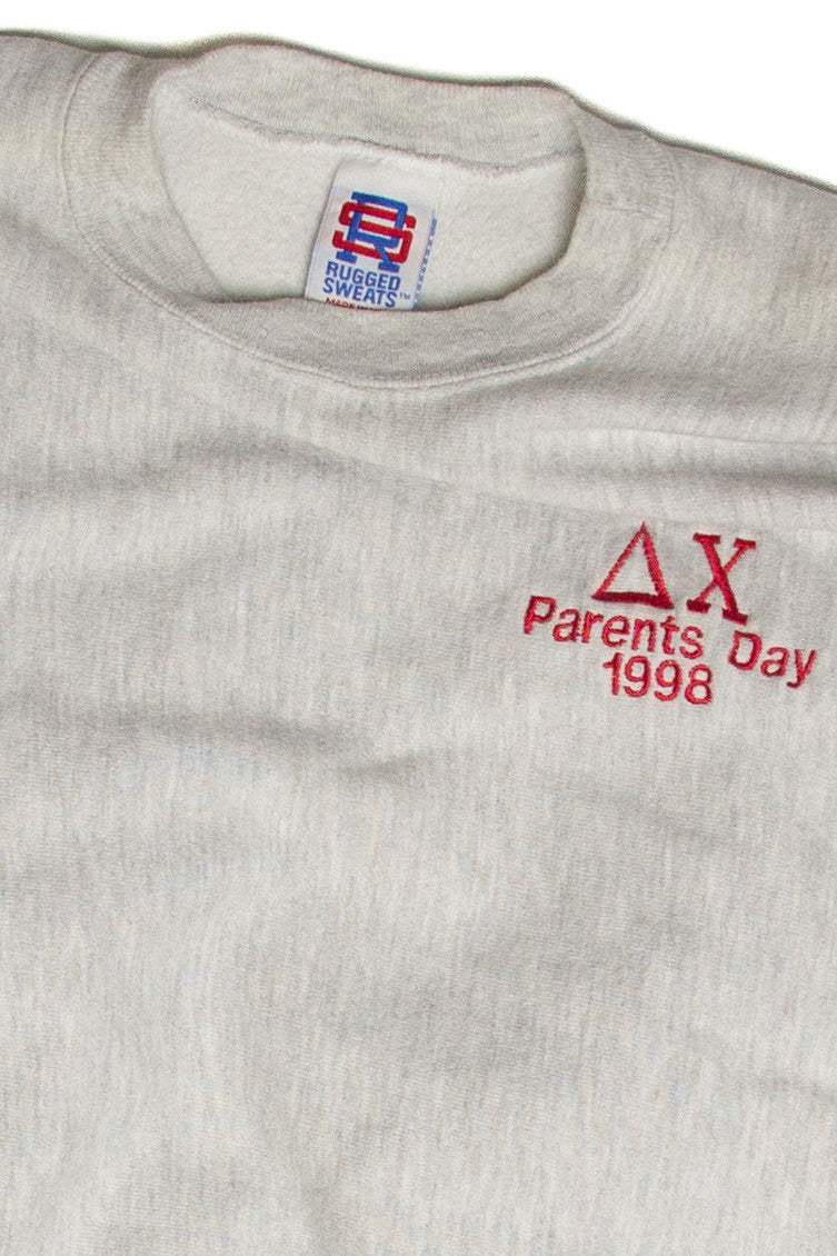 Vintage Delta Chi Parents Day 1998 Sweatshirt