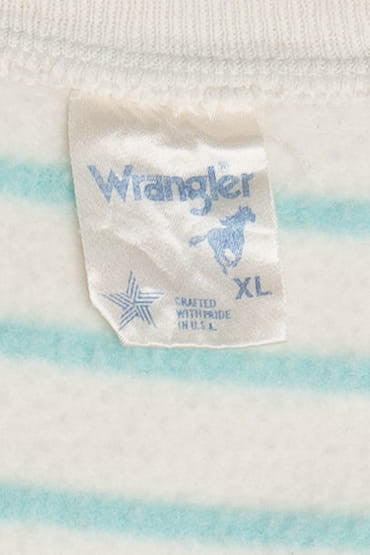 Vintage Wrangler Thin Stripe Sweatshirt Vest