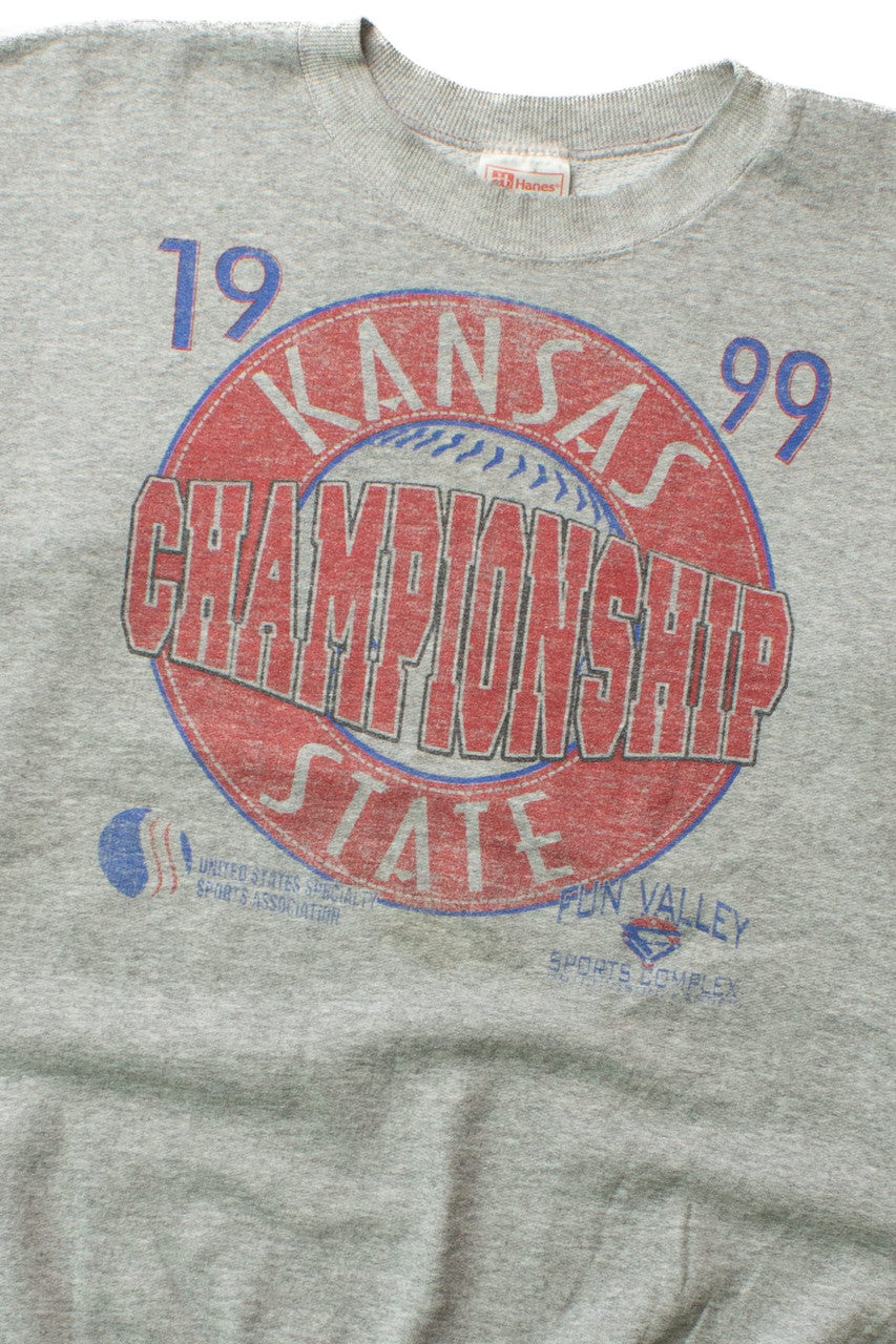 Vintage Kansas State Championship Sweatshirt (1999)