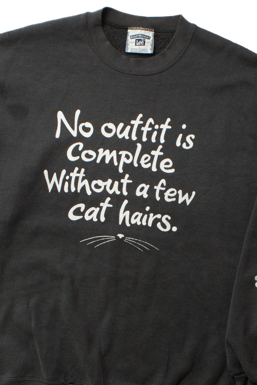 Vintage Cat Hairs Sweatshirt (1990s)