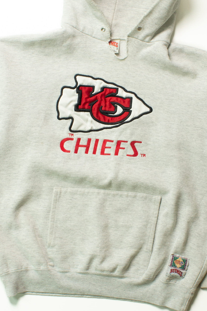 Vintage Nutmeg Mills KC Chiefs Hoodie (1990s)