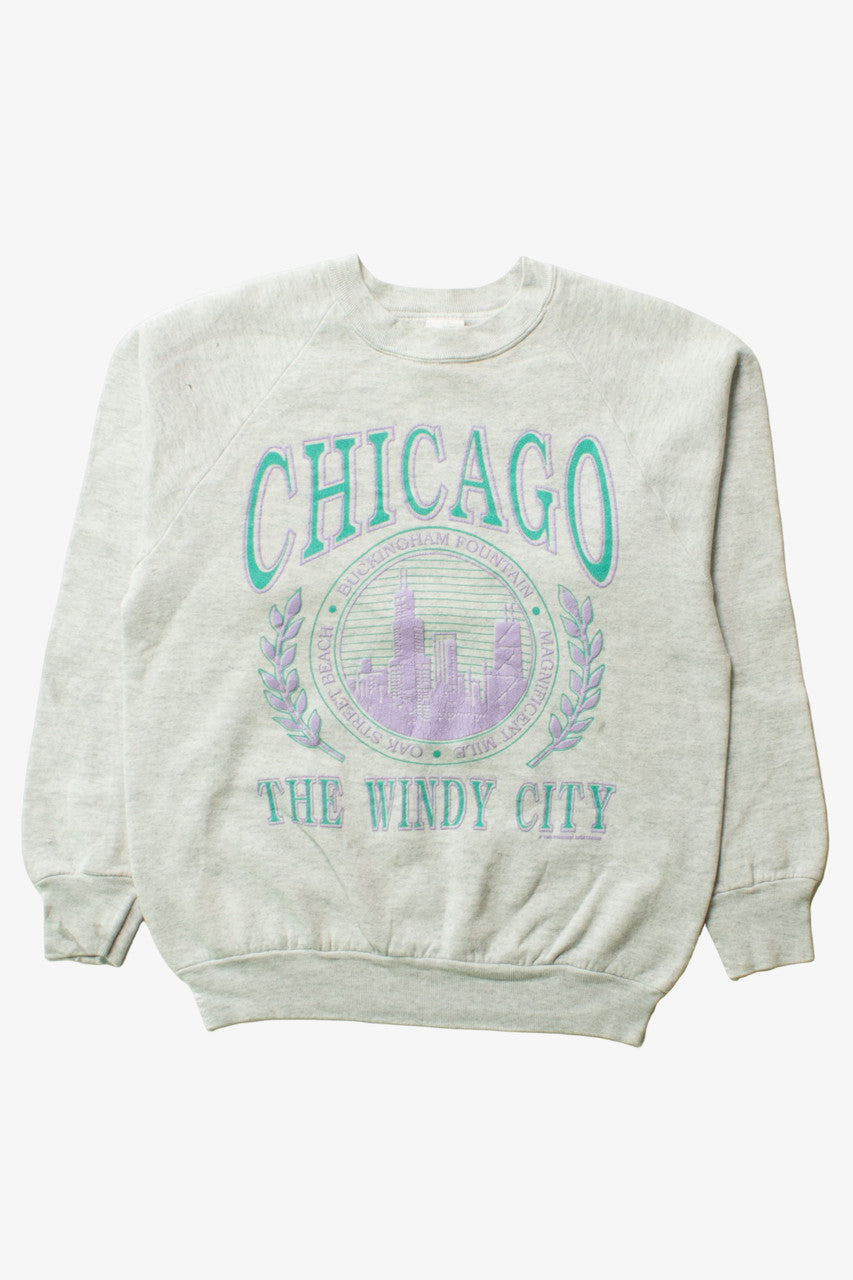 Vintage Chicago The Windy City Sweatshirt (1991)