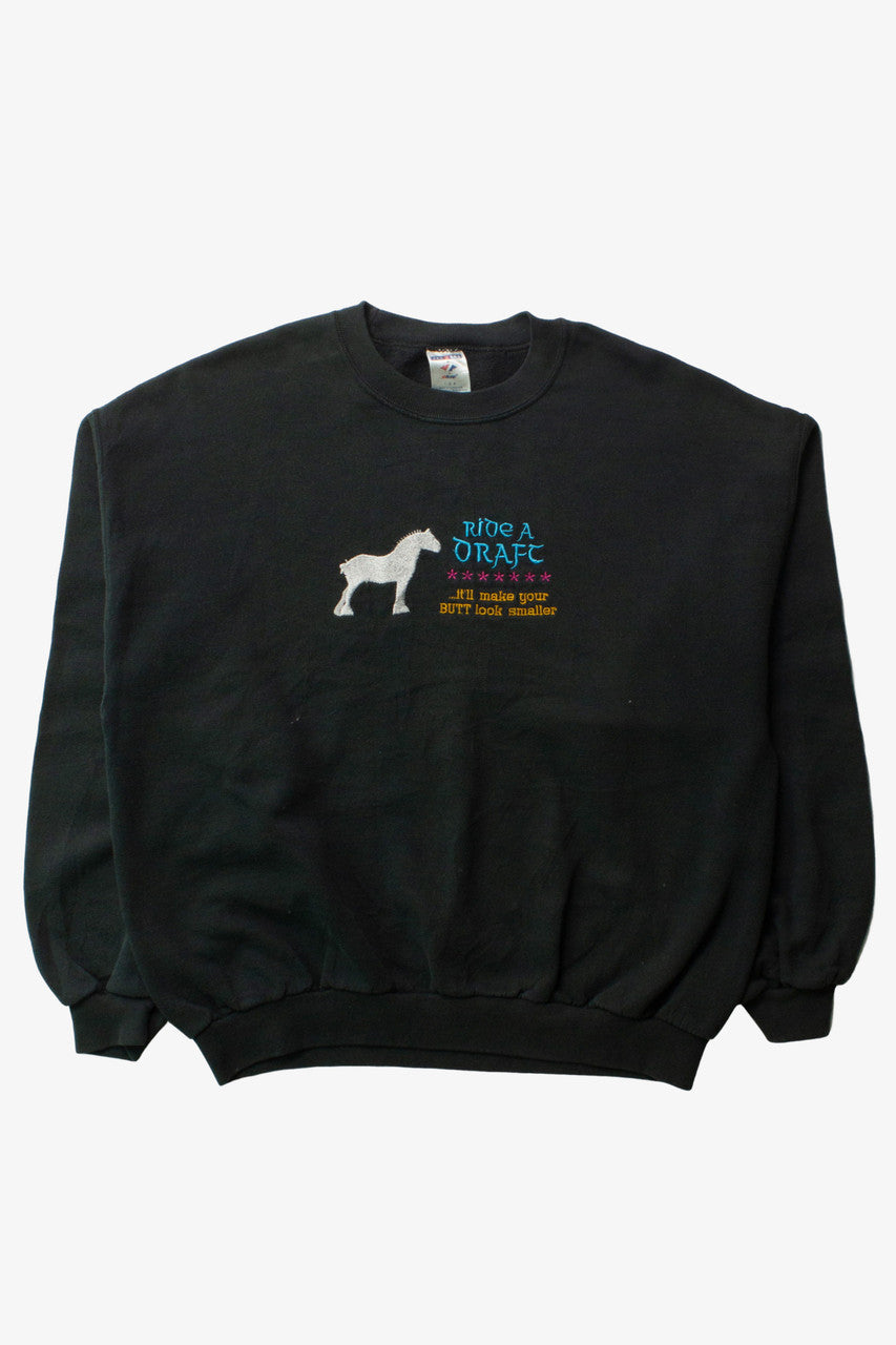 Vintage Ride A Draft Sweatshirt (1990s)