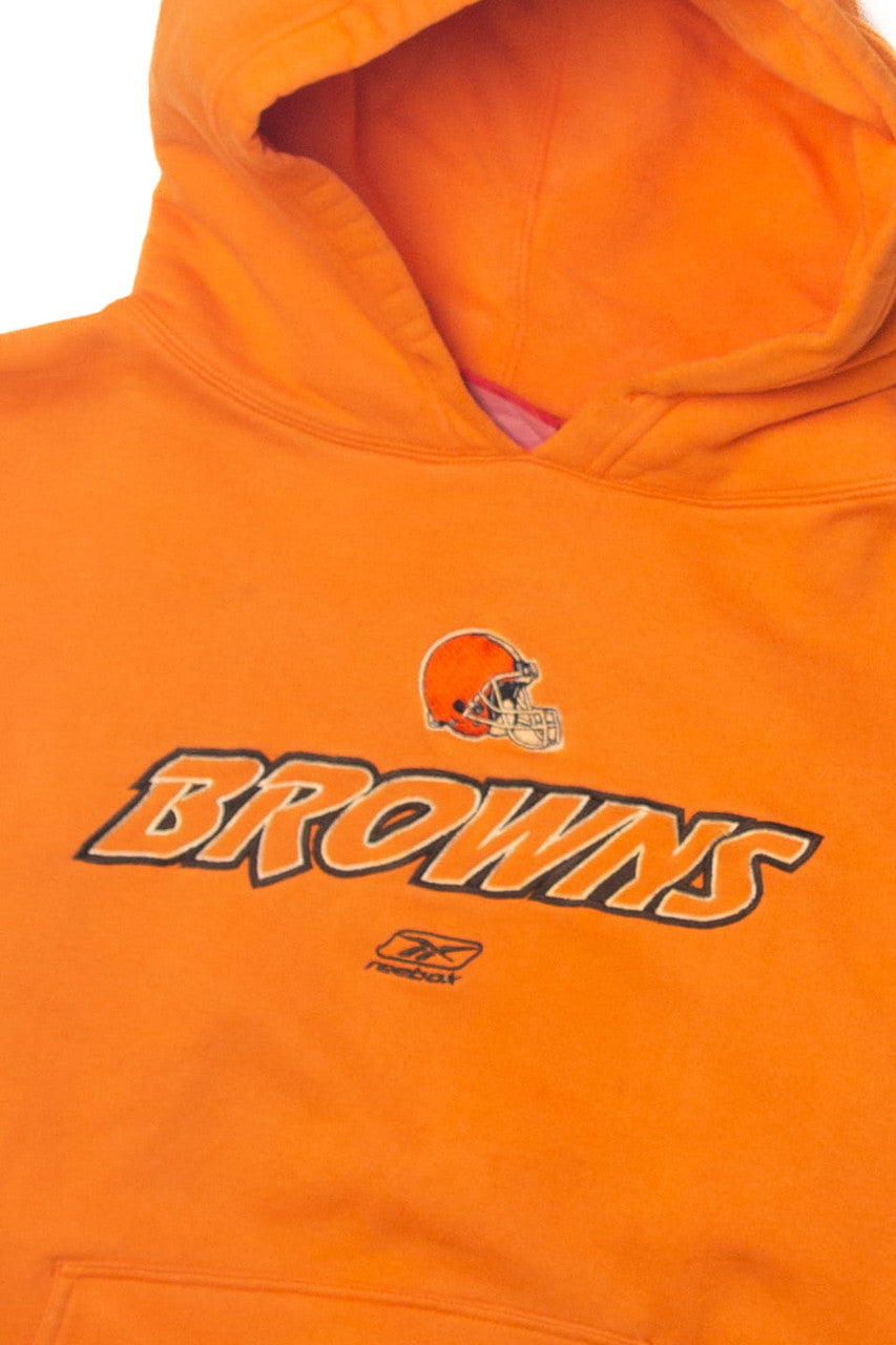 Vintage Reebok Cleveland Browns Hooded Sweatshirt