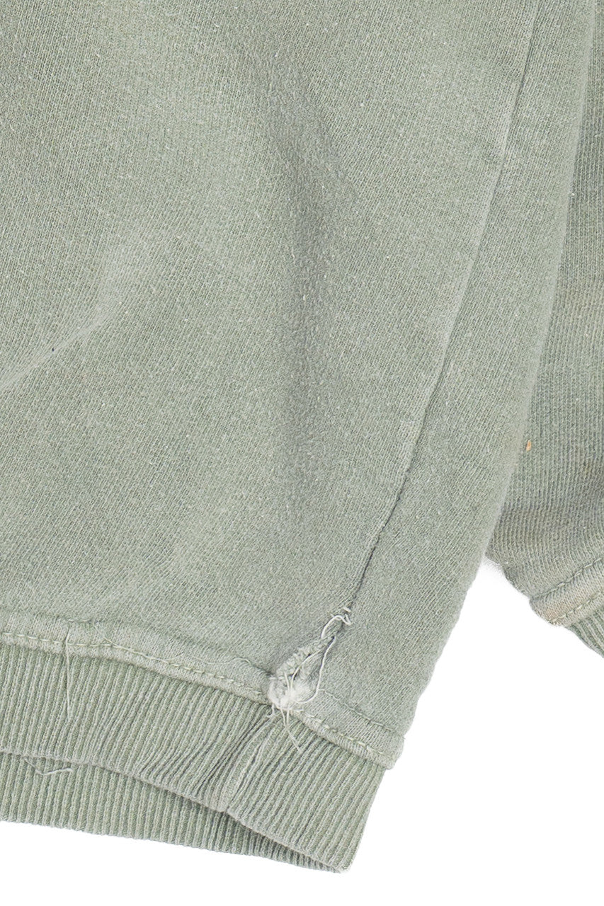 Distressed "Life Is Good" Snowshoeing Sweatshirt