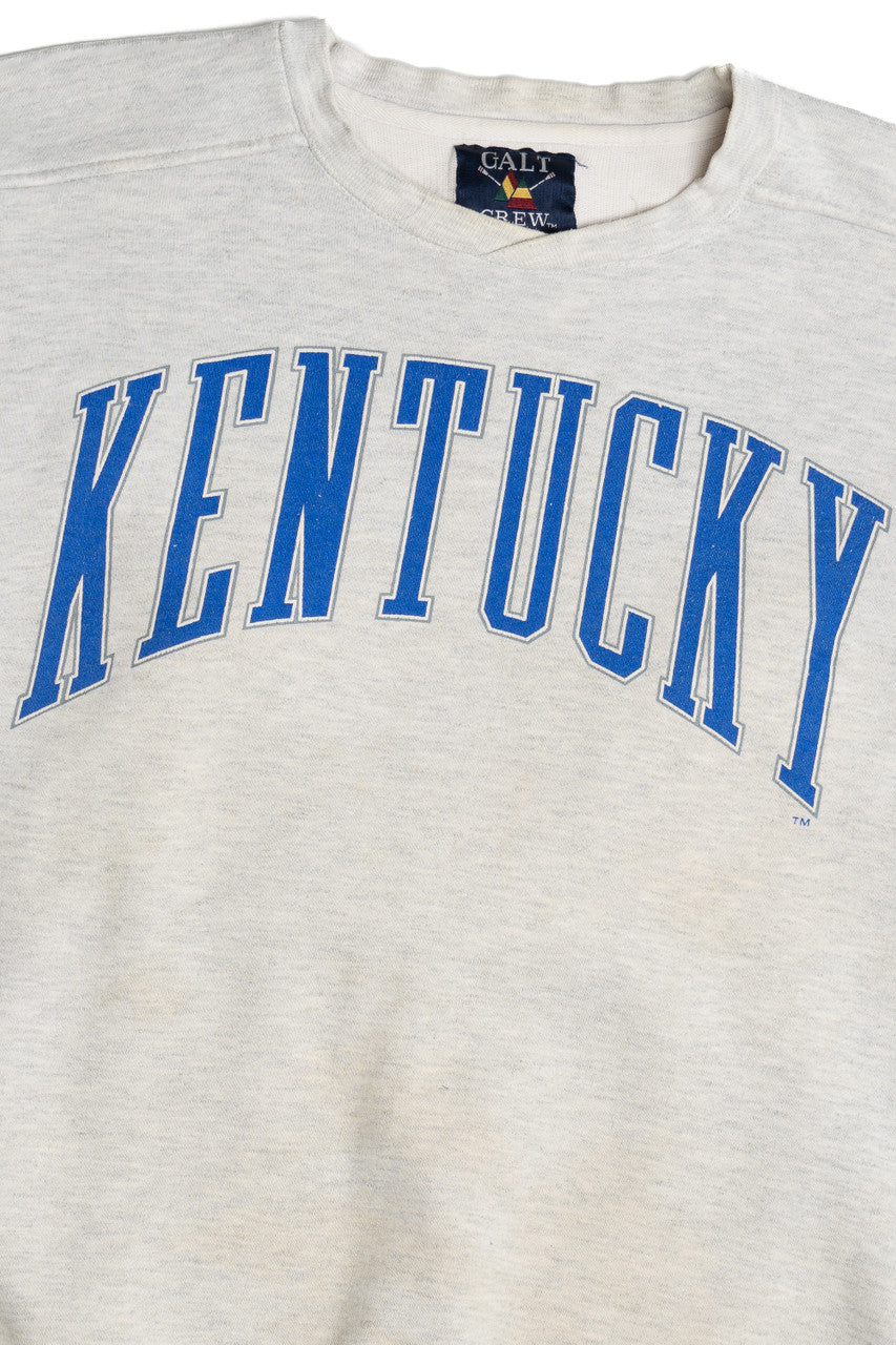 Vintage Kentucky Wildcats UK Mascot Galt Crew Sweatshirt (1990s)