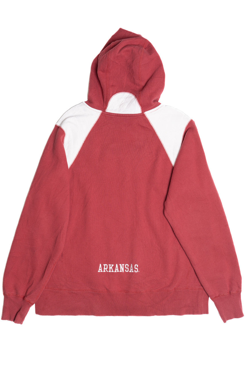 Vintage Arkansas Razorbacks Embroidered Mascot Nike Sweatshirt (1990s)