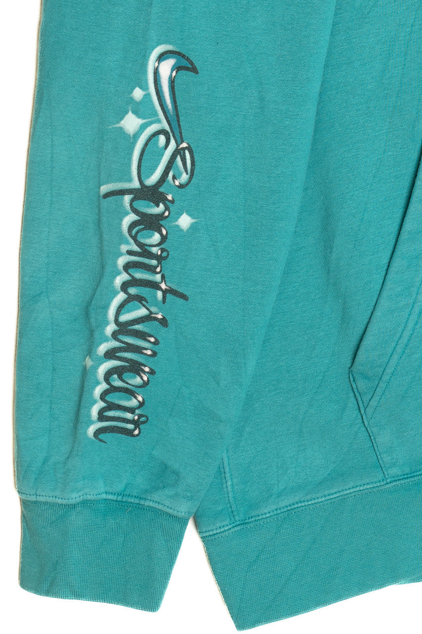 Vintage Nike Sportswear Air Brush Graphic Hoodie Sweatshirt (2000s)