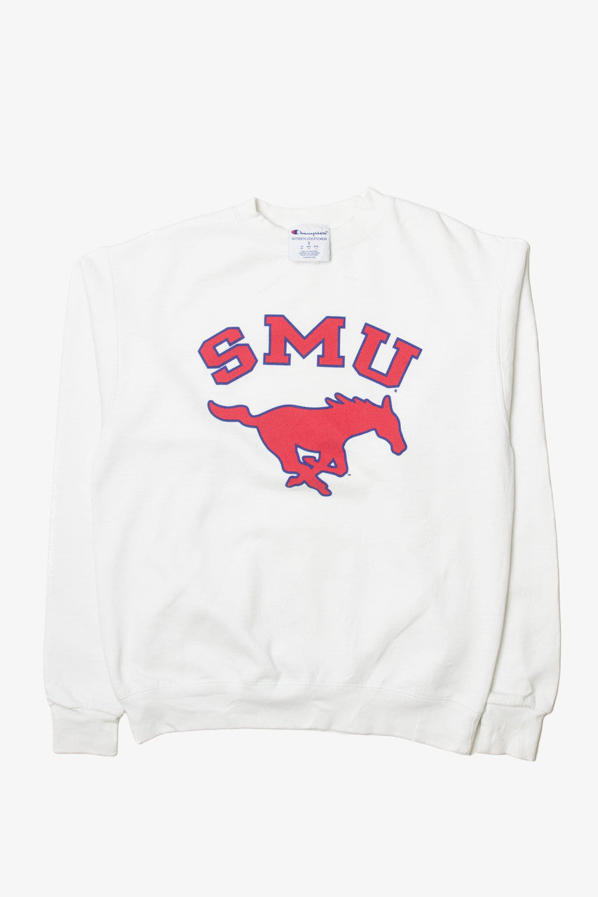 Vintage Champion "SMU" Mustang Southern Methodist University Sweatshirt