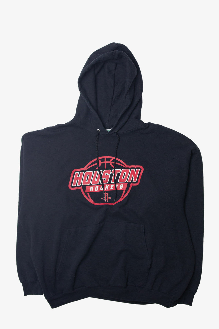 Vintage Winning Ways "Houston Rockets" Hooded Basketball Sweatshirt