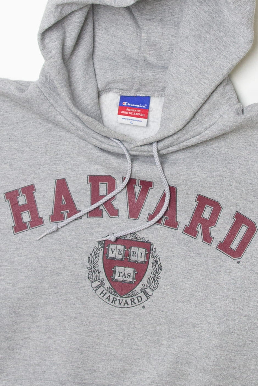Vintage Champion "Harvard" Hooded Sweatshirt