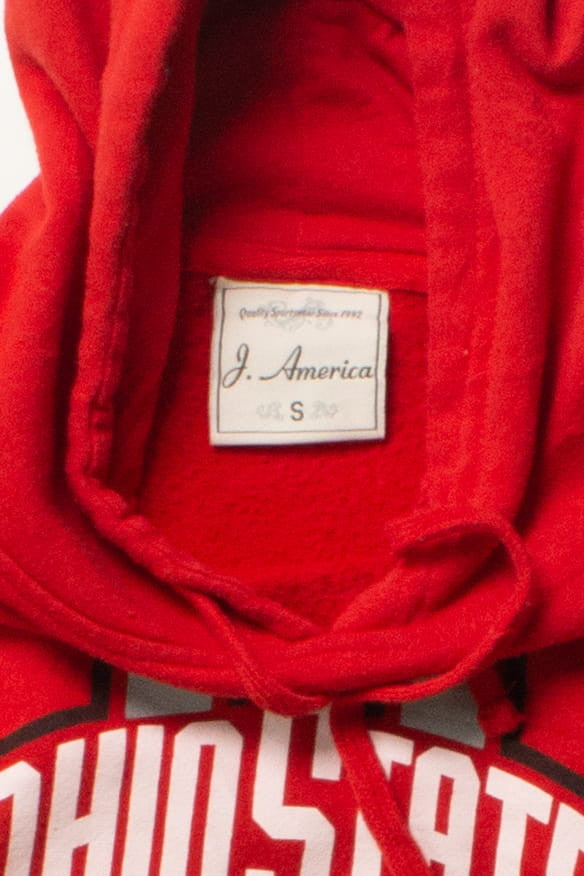 Red Ohio State Hoodie (2000s)