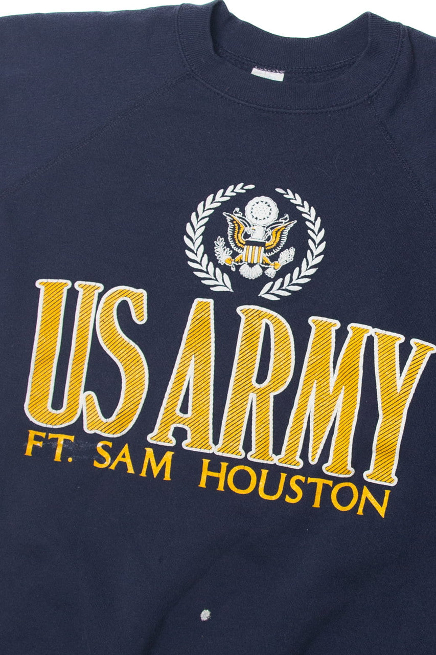 Vintage Artex "US Army FT. Sam Houston" Sweatshirt