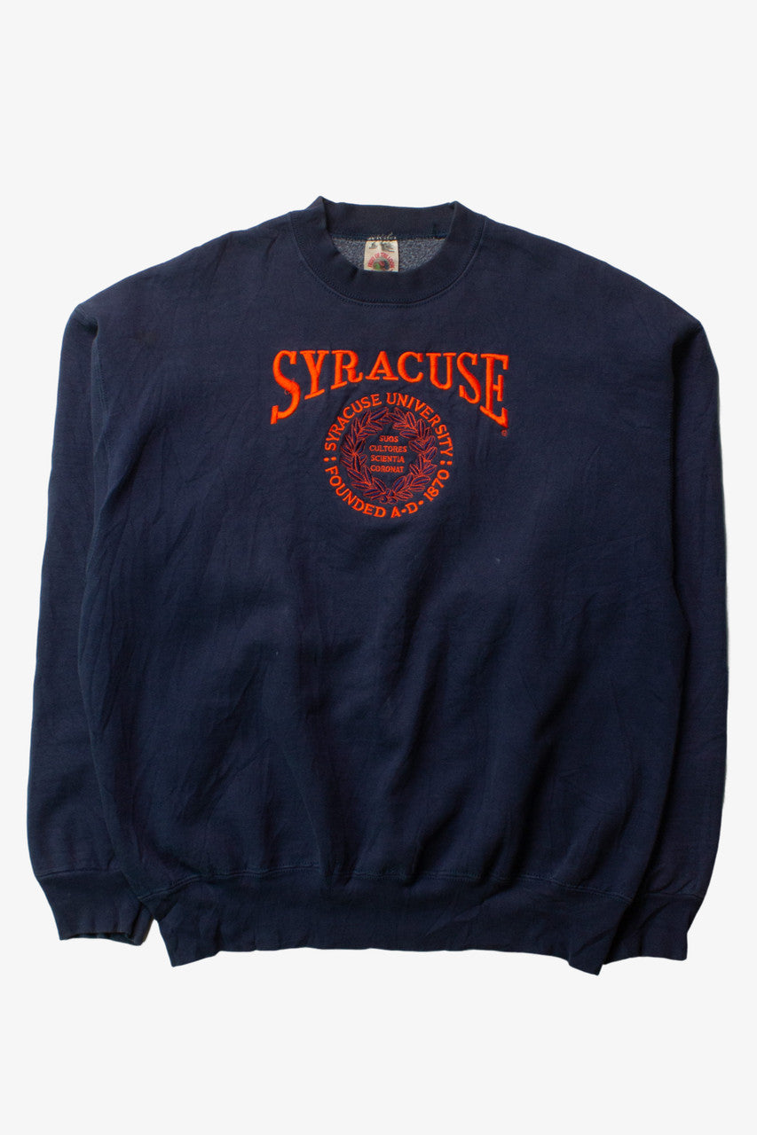 Vintage Navy Syracuse University Sweatshirt (1990s)
