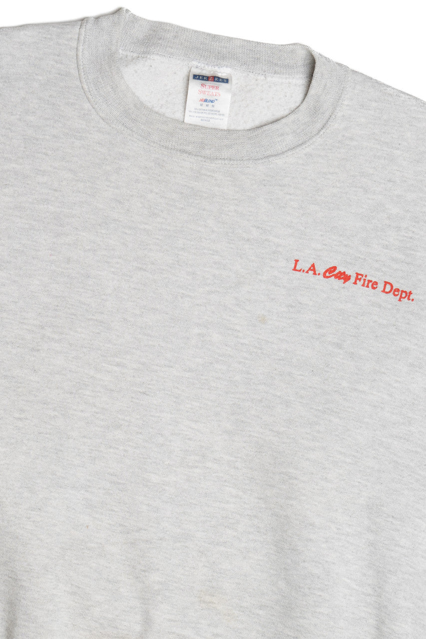 Vintage LA City Fire Department "Pride Of The Pacific" Sweatshirt (1990s)