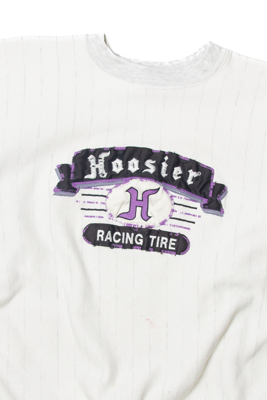 Vintage Midwest Embroidery "Hoosier Racing Tire" Sweatshirt (1990s)