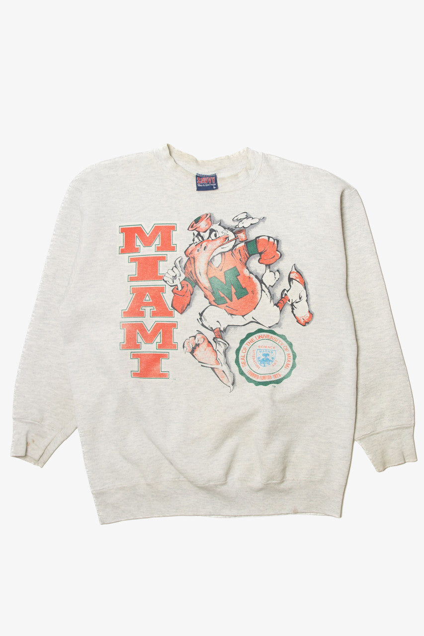 Vintage Savvy "Miami" Sweatshirt (1980s)