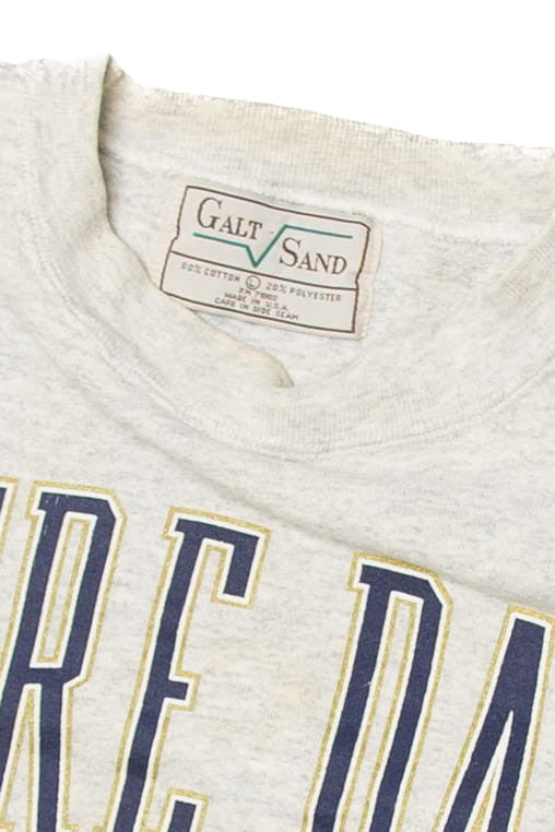 Vintage Galt Sand "Notre Dame Fighting Irish" Sweatshirt (1990s