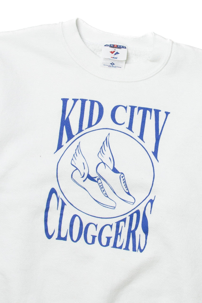 Vintage Jerzees "Kid City Cloggers" Sweatshirt