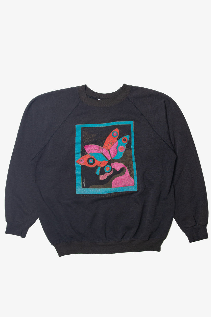 Vintage "A Mid Summer Nights Dream" San Jose Cleveland Ballet Hanes Sweatshirt (1980s)
