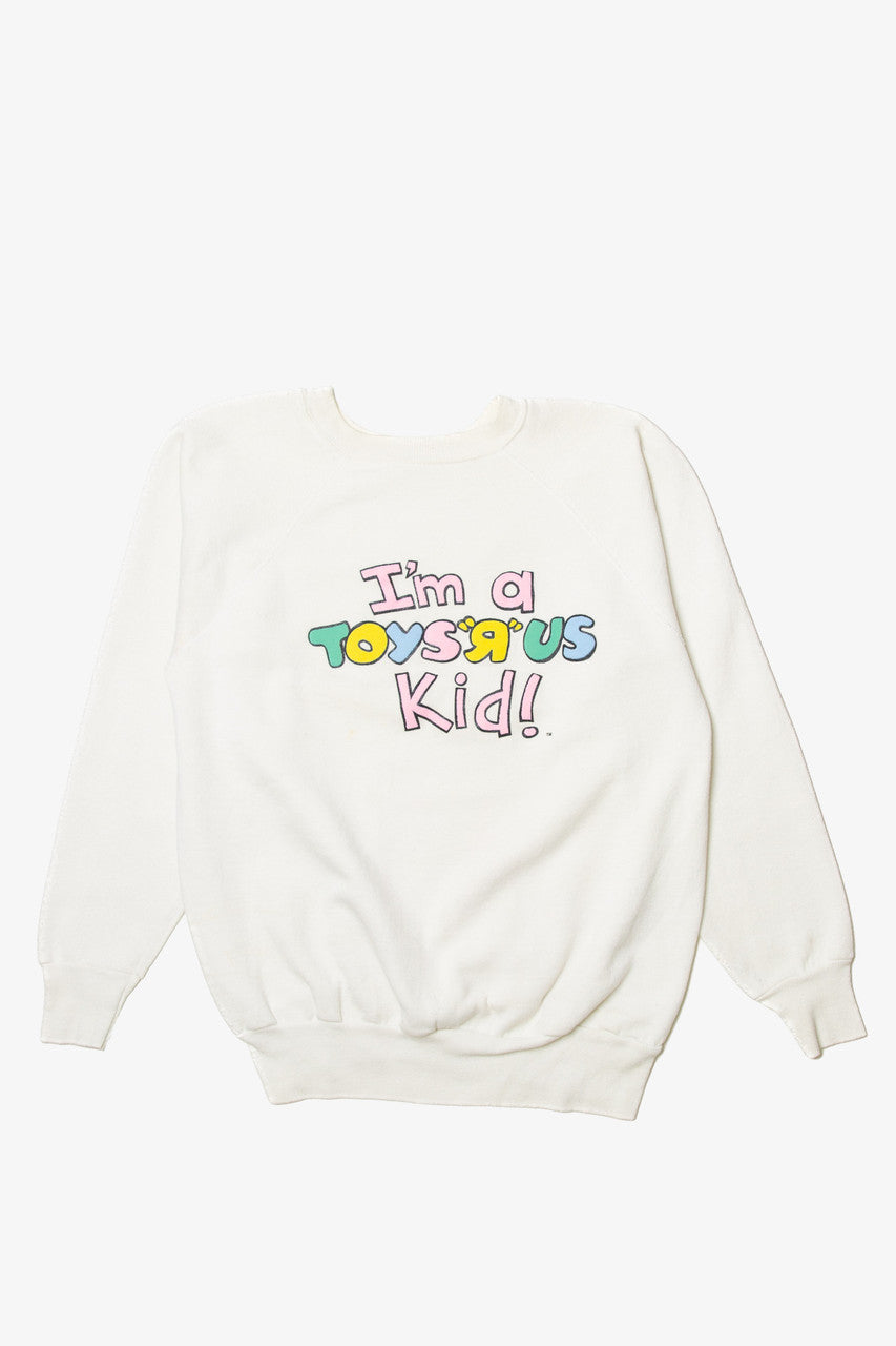 Vintage "I'm A Toy R Us Kid!" Sweatshirt (1980s)