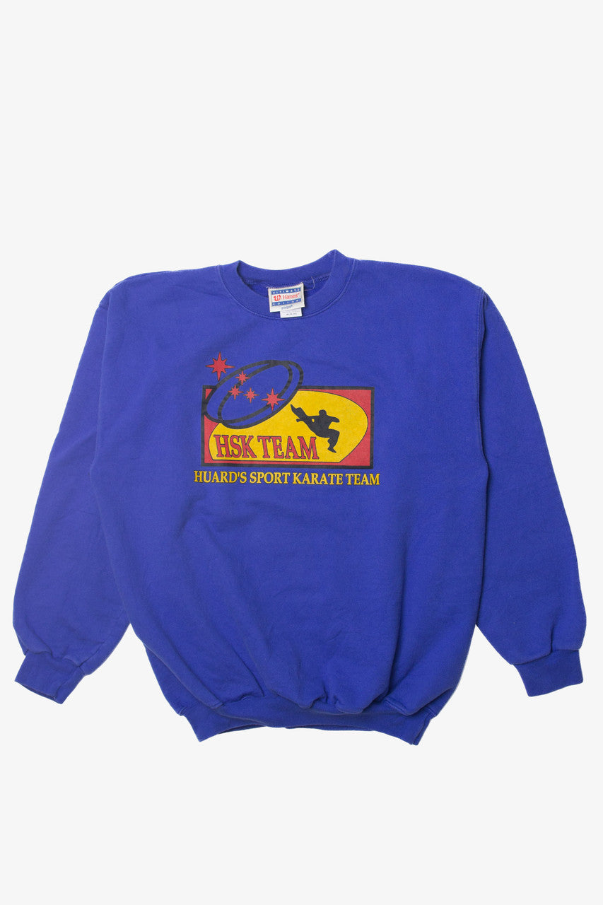 Vintage "Huard's Sport Karate Team" Hanes Sweatshirt (1990s)