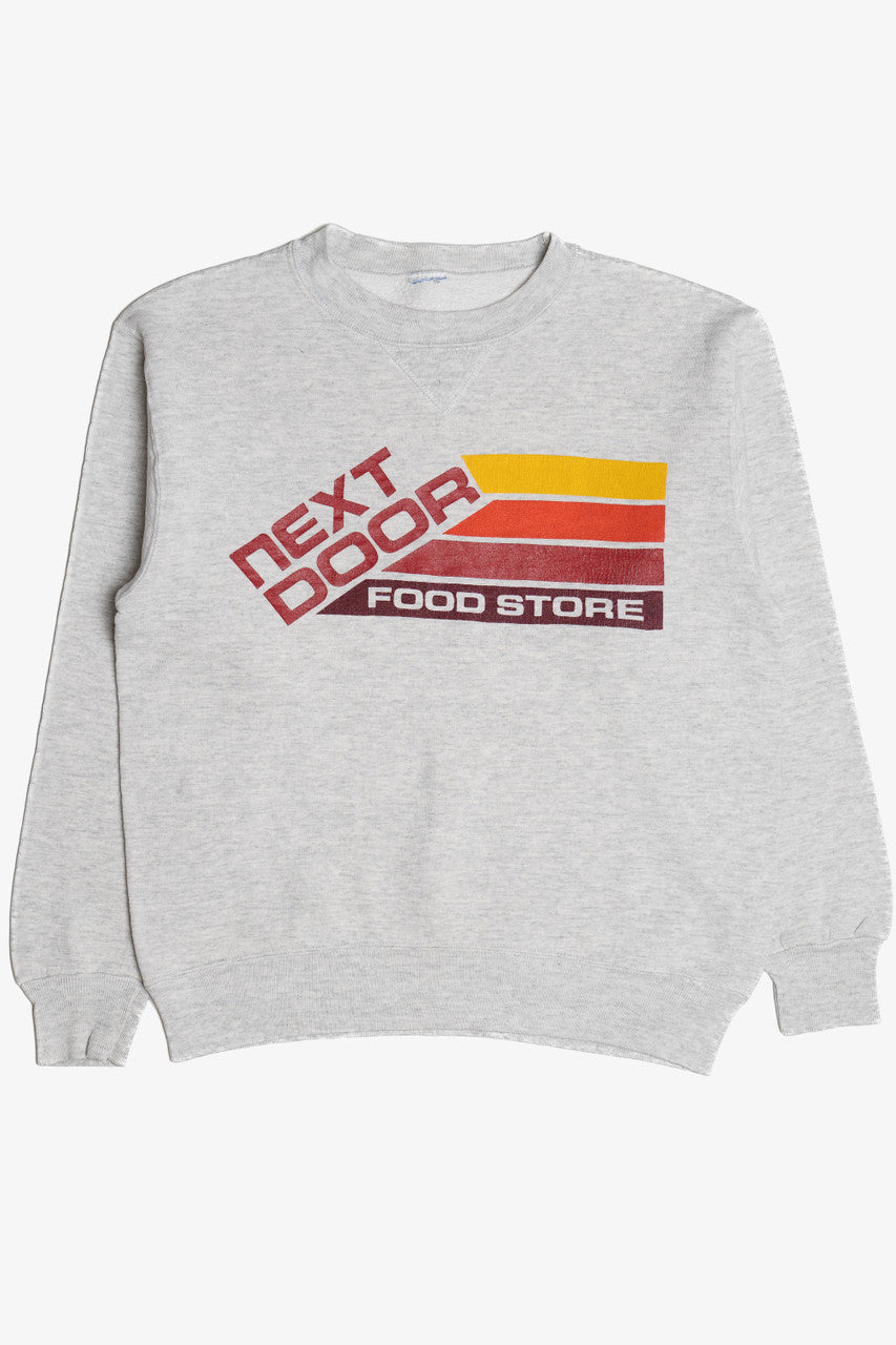 Vintage "Next Door Food Store" Sweatshirt (1990s)