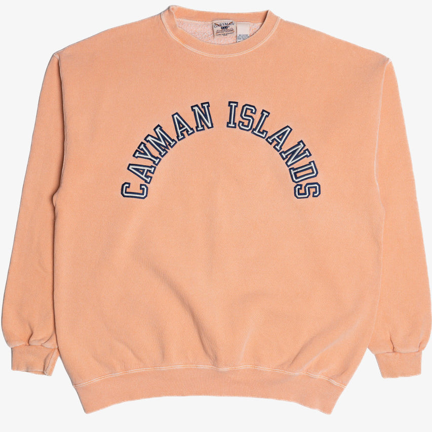 Vintage "Cayman Islands" Embroidered Sweatshirt (2000s)