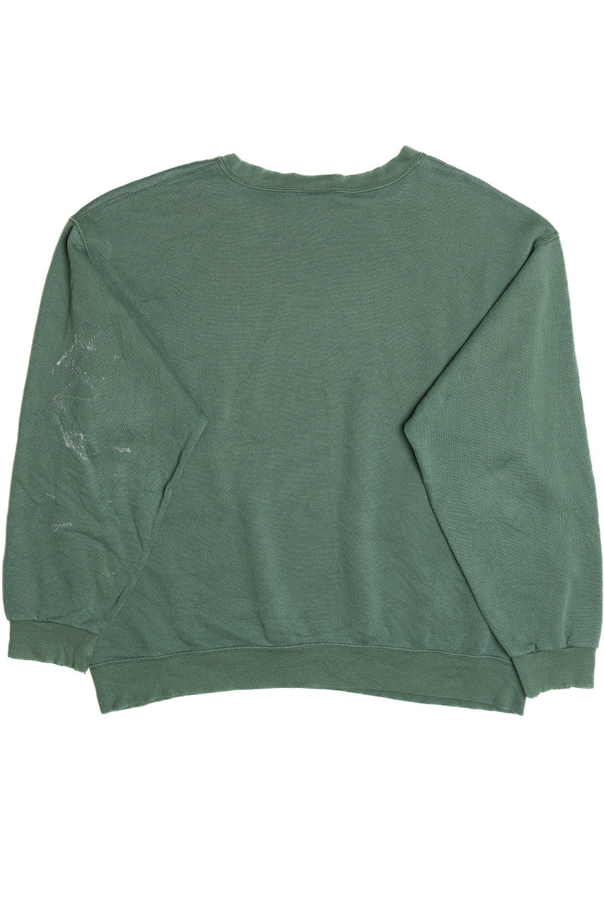 Vintage Distressed "Maine" Sweatshirt (1990s)