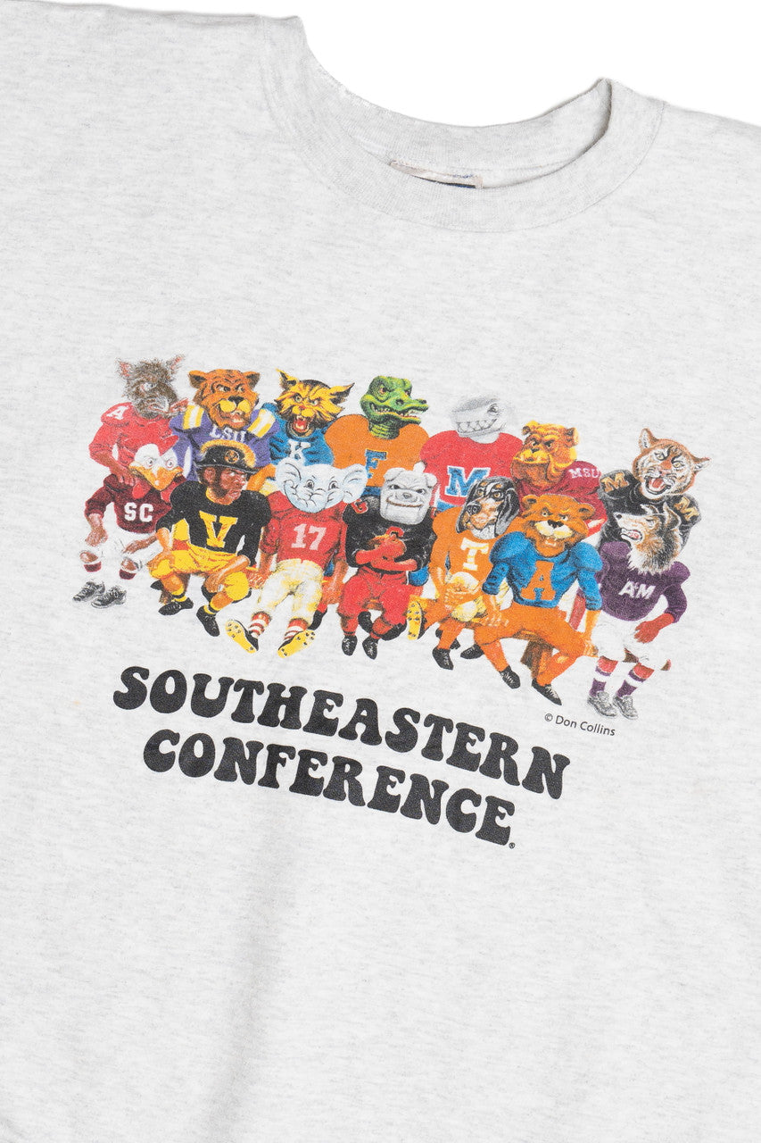 Vintage "Southeastern Conference" College Football Sweatshirt (2000s)