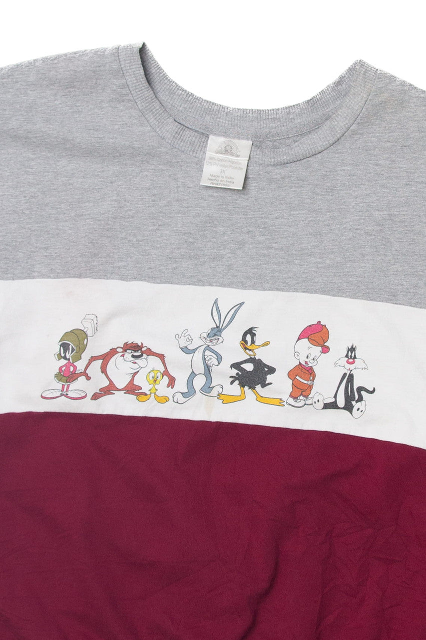 Vintage Looney Tunes Two Tone Sweatshirt
