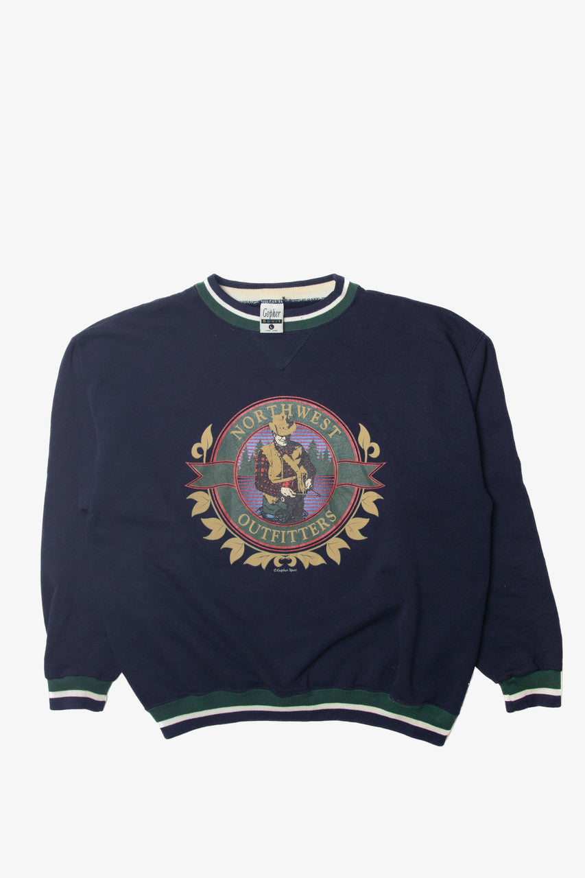 Vintage "Northwest Outfitters" Gopher Sport Sweatshirt (1990s)