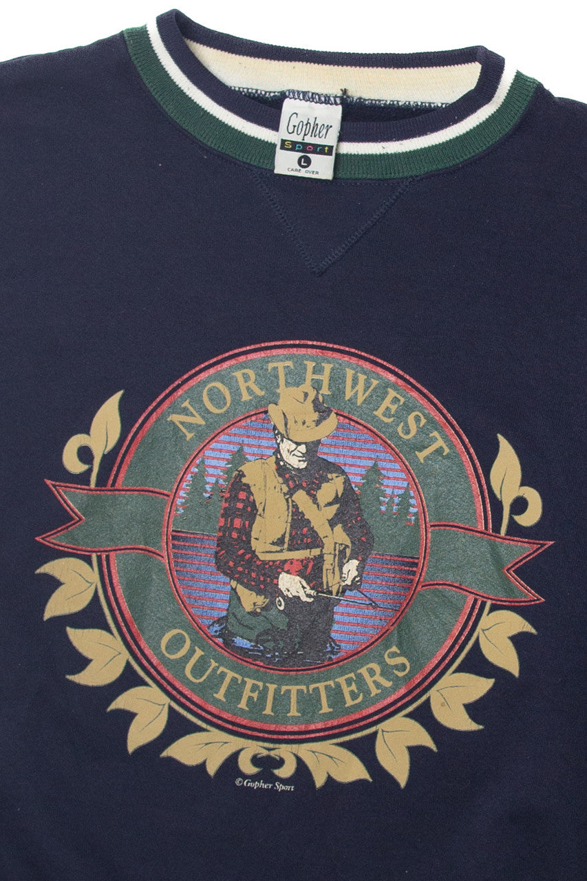 Vintage "Northwest Outfitters" Gopher Sport Sweatshirt (1990s)