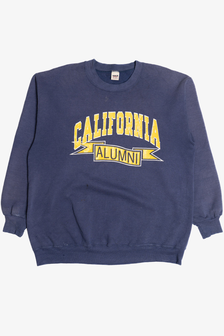 Vintage Distressed "California Alumni" Sweatshirt (1990s)