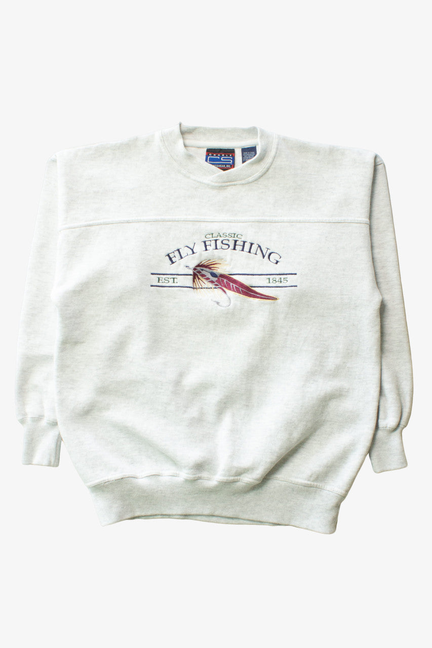 Vintage Classic Fly Fishing Sweatshirt (1990s)