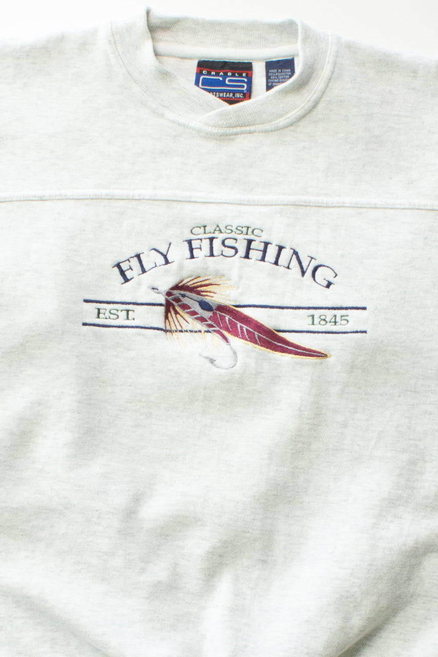 Vintage Classic Fly Fishing Sweatshirt (1990s)