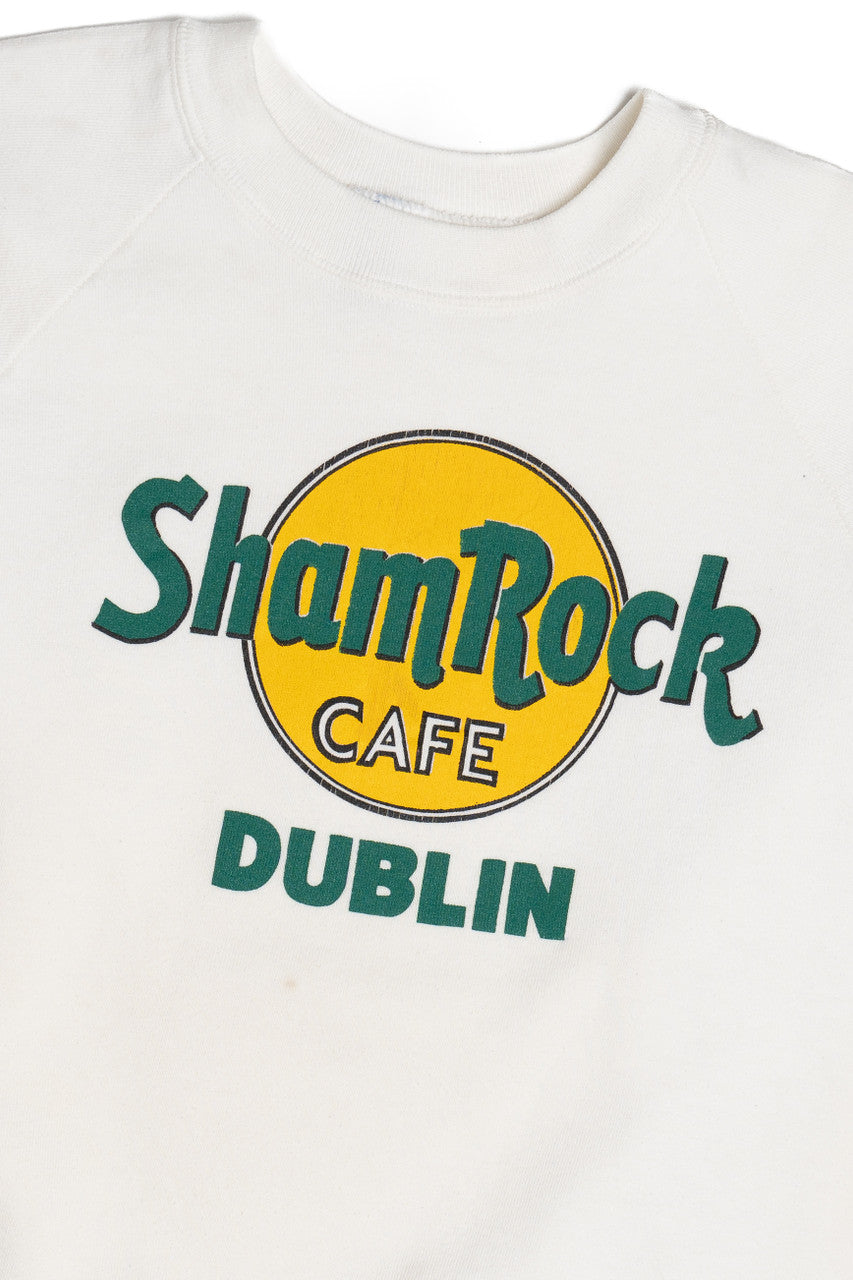 Vintage "ShamRock Cafe Dublin" Parody Sweatshirt (1990s)