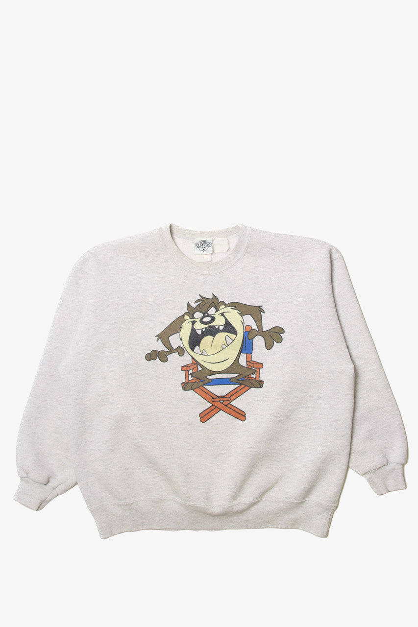 Vintage Taz Front/Back Sweatshirt (1990s)