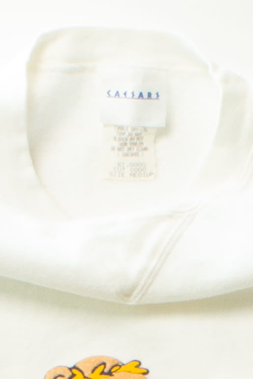Vintage Caesars Toga Teddy Sweatshirt (1990s)