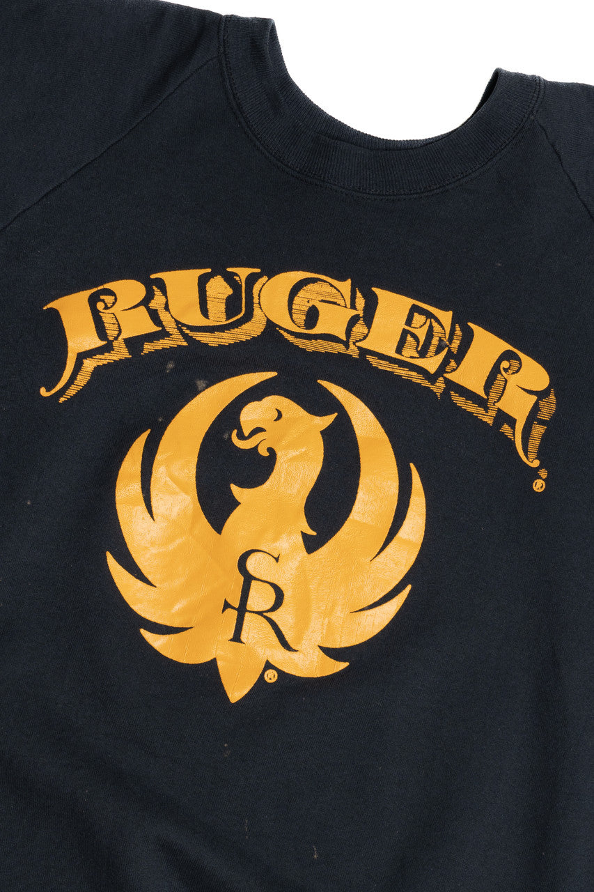 Vintage "Ruger" Firearms Logo Sweatshirt (1990s)