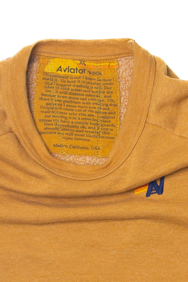 Aviator Nation Rainbow Burst Sweatshirt
