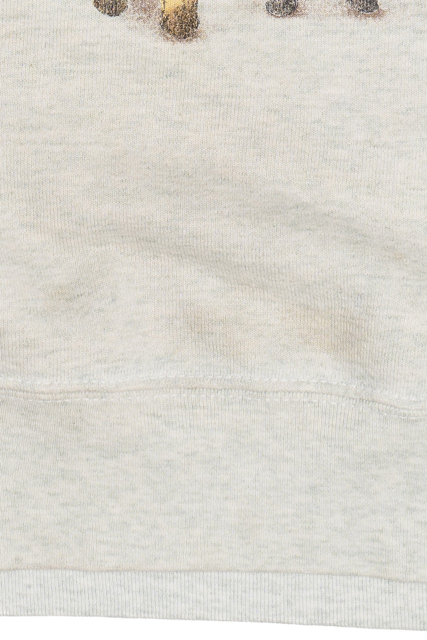 Vintage Horses Front/Back Print Sweatshirt (1990s)