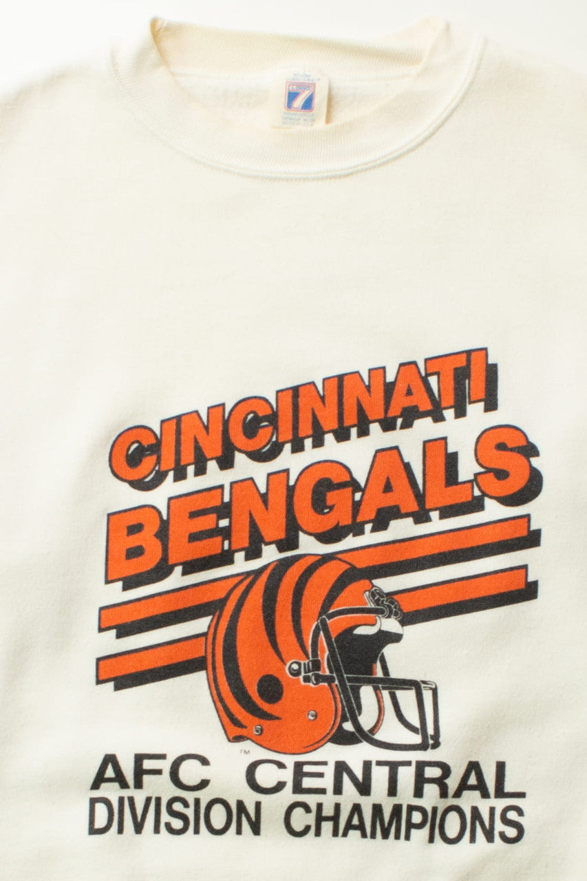 Vintage Cincinnati Bengals AFC Central Sweatshirt (1980s)